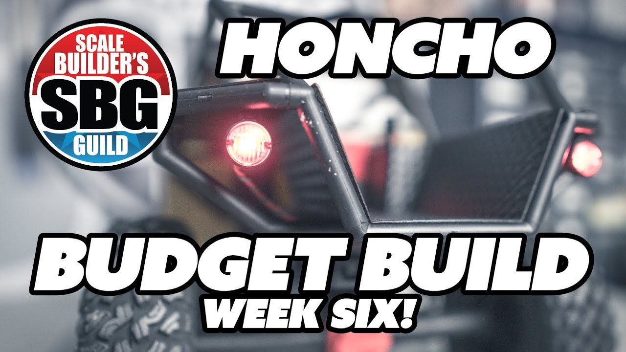 SCX10 2 Honcho $50 Budget Build Week 6  - CHEAP Upgrades