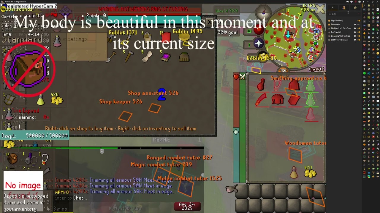 OSRS | All RuneLite Plugins VS. Cook's Assistant (8/24/2025) | ASPER