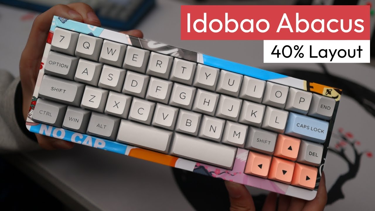 My first 40% build - IDOBAO Abacus ID42