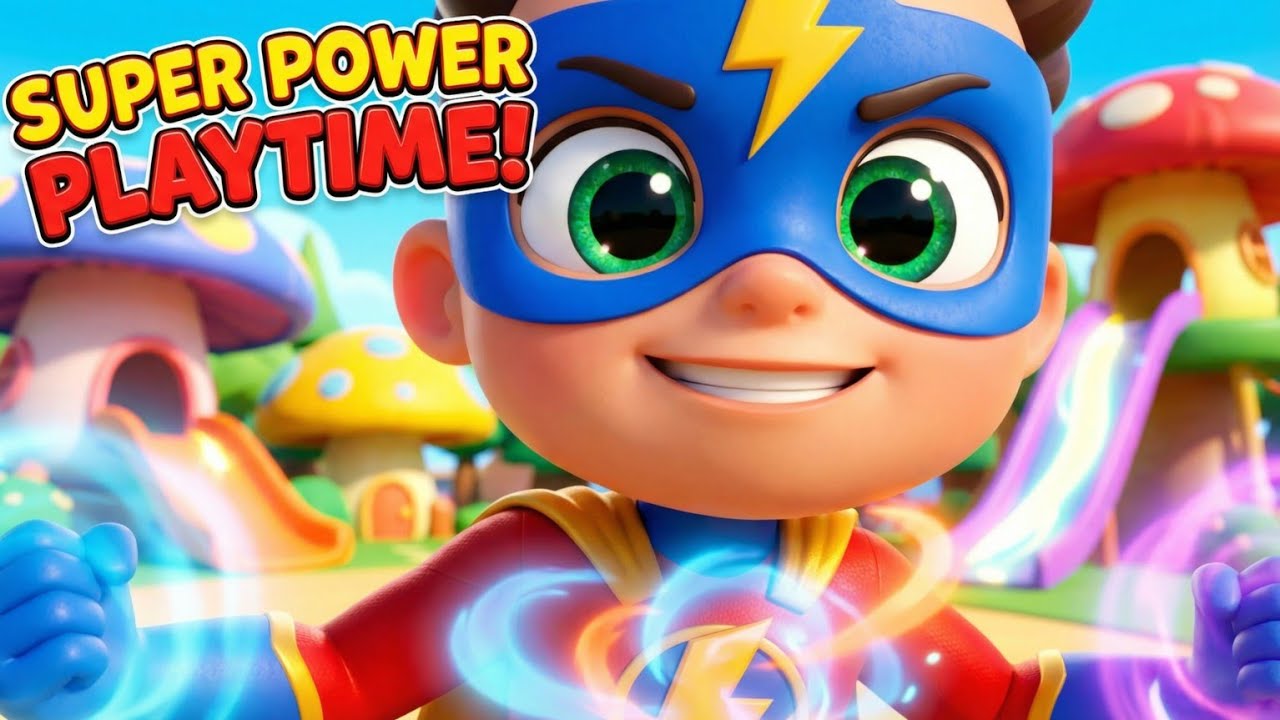 I Am a Superhero 💪🇺🇸🦸| My Superpower Song for Kids | Learn Body Parts 🧠👀 |  @creativekiddos27 