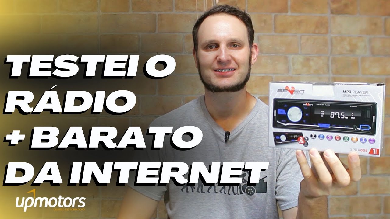 Testei o RÁDIO BARATINHO será que funciona bem  ; UPMOTORS