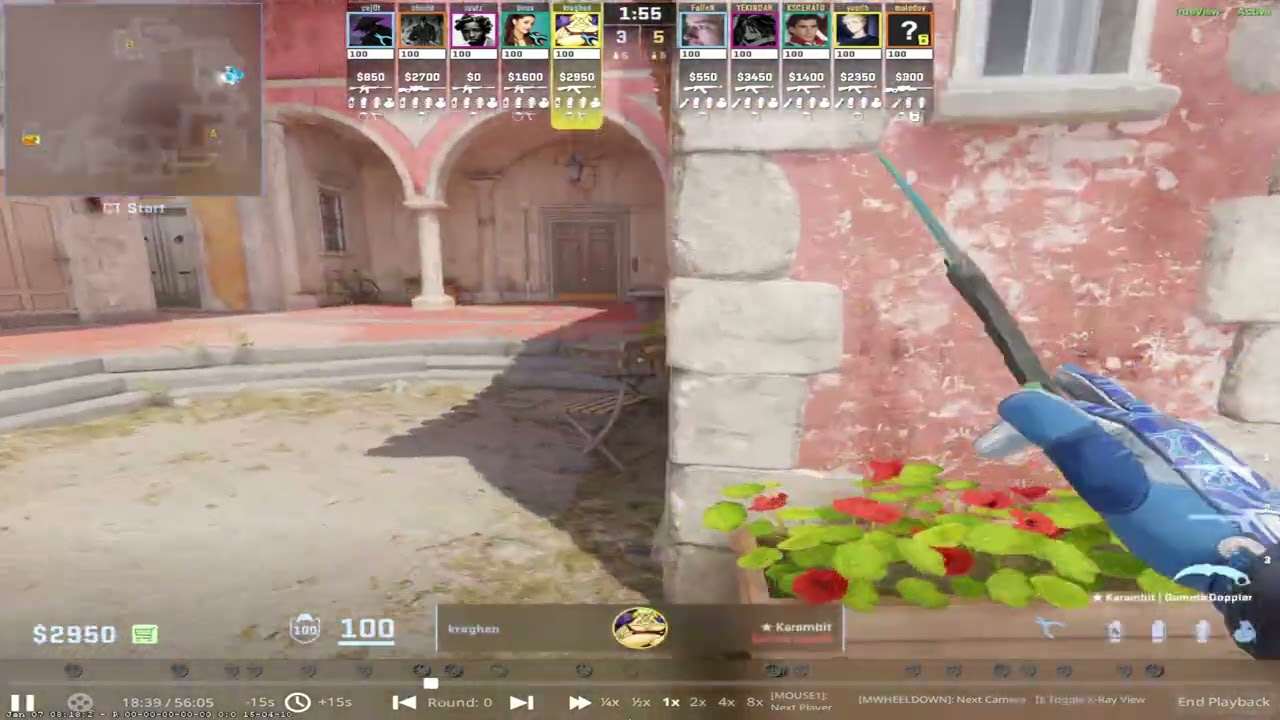 [CS2] 9INES EARLY A PLAY ON INFERNO