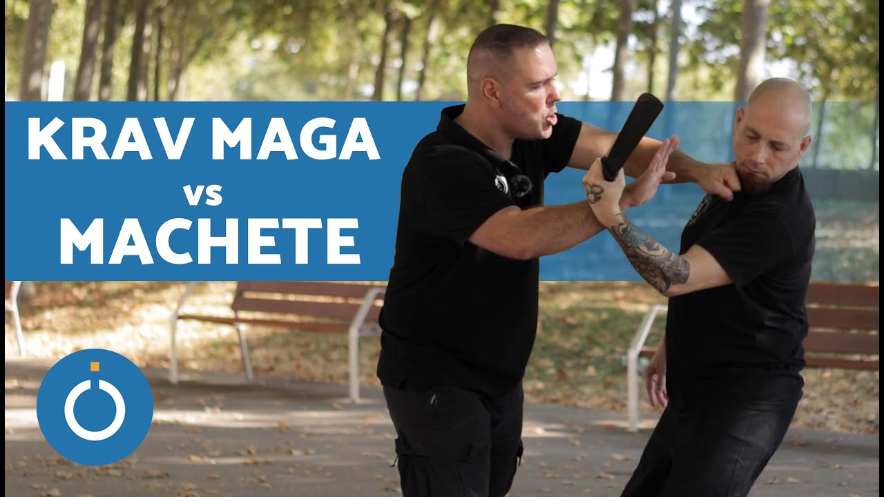 KRAV MAGA for SELF-DEFENSE 🔪 Medium-Distance Machete Attack