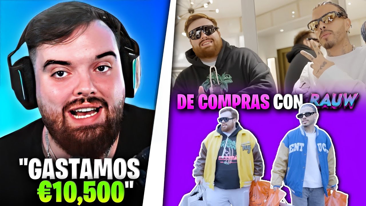 Ibai Reacciona a Su Video: De Compras con Rauw Alejandro