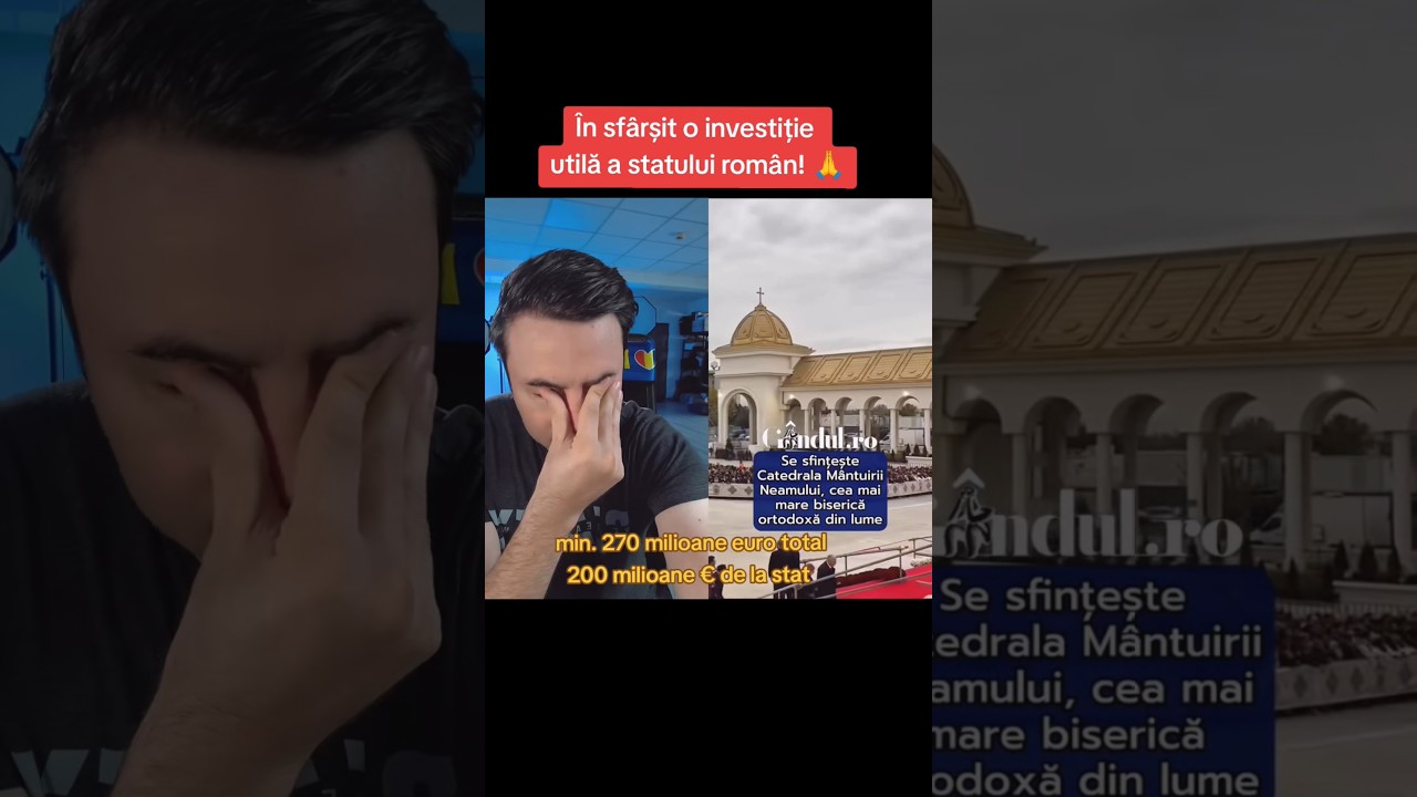 S-a sfințit Catedrala M&acirc;ntuirii Neamului &icirc;n București! #bani #catedrala #biserica #romania