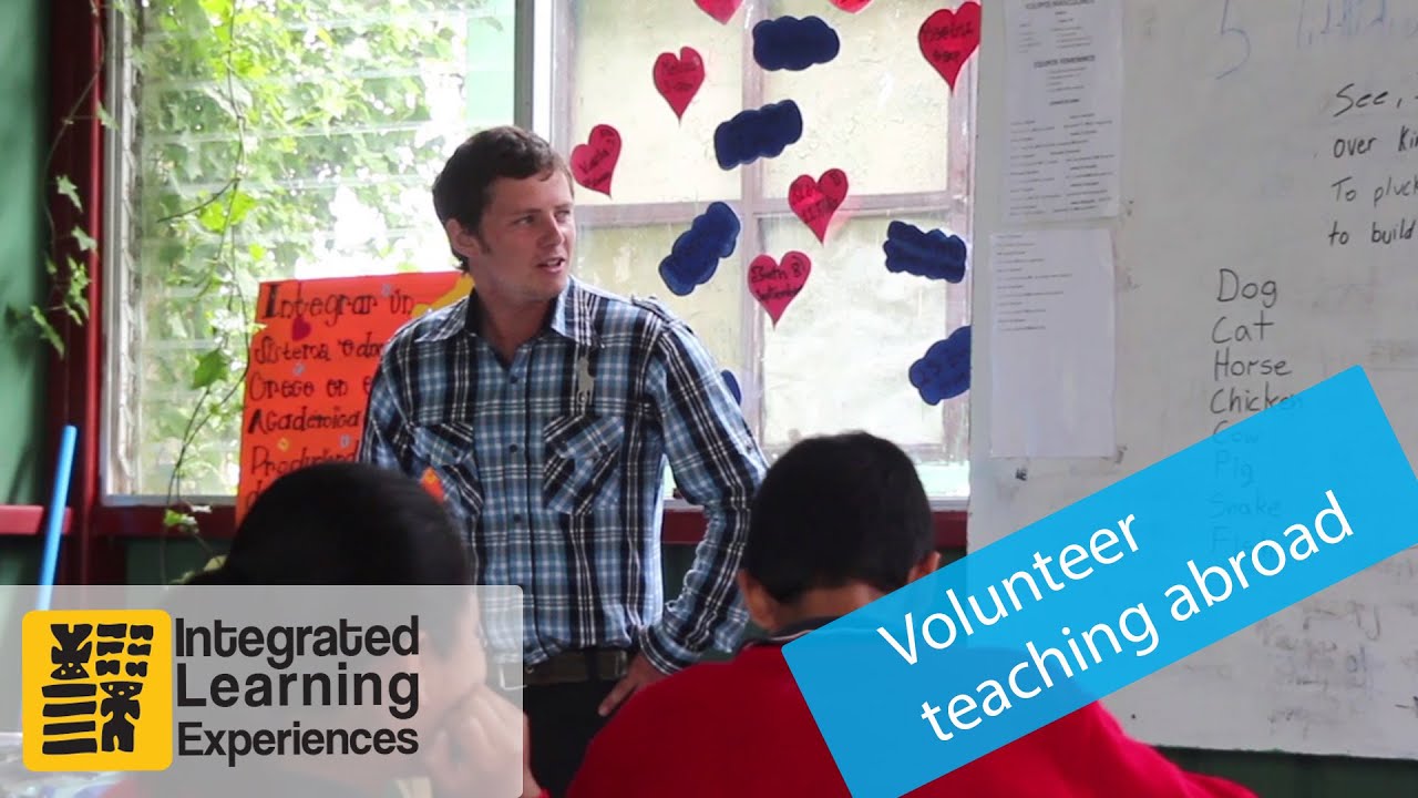 Volunteer teaching abroad!