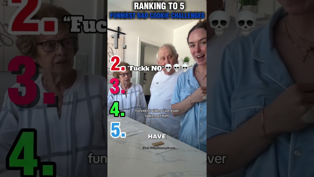 Ranking Top 5 Funniest Dad Cookie Challenges