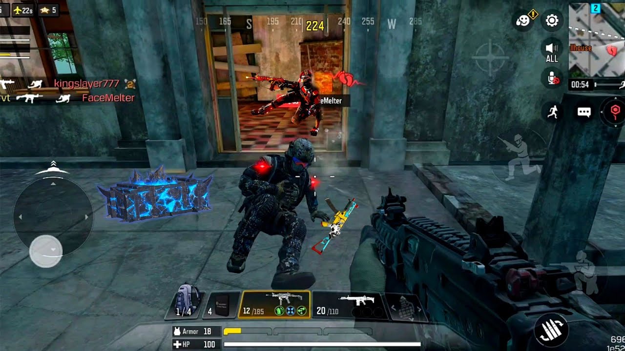  22 Kills🎯 with M4+MG82😈AGGRESSIVE RUSH Gameplay🔥CALL OF DUTY MOBILE 