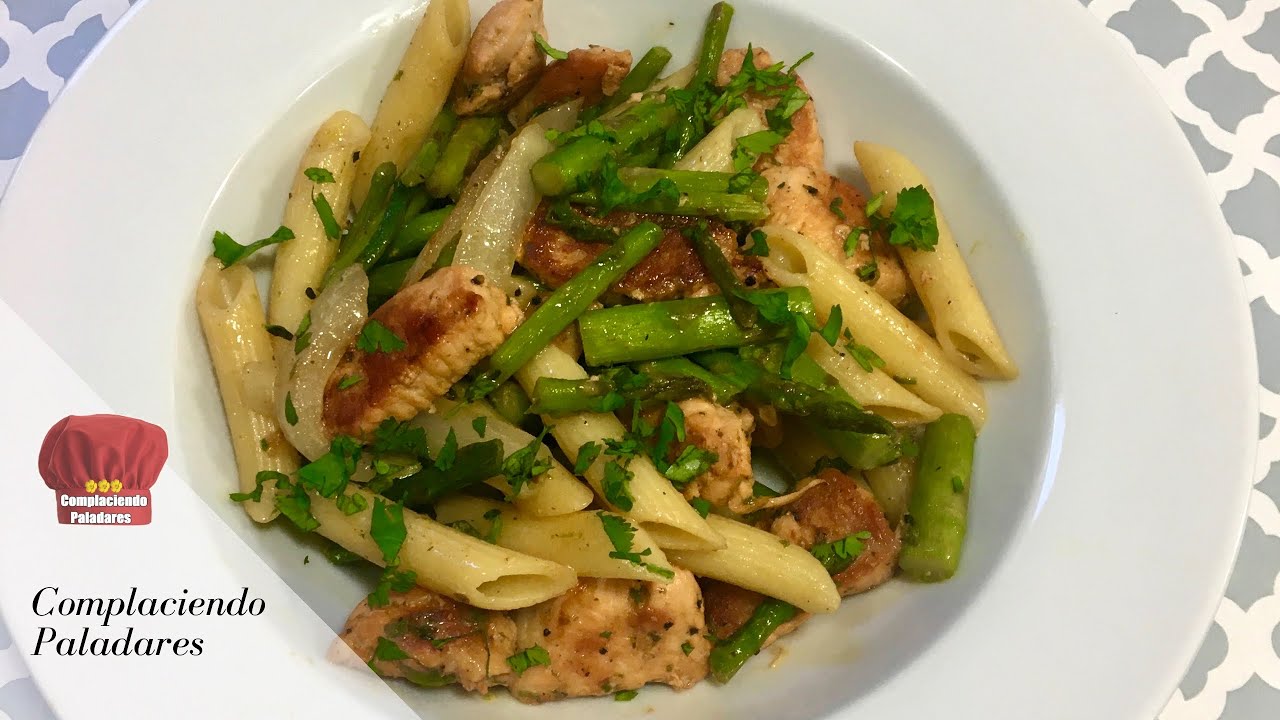 Salteado de Pollo con Esparragos | Chicken with asparagus stir fry