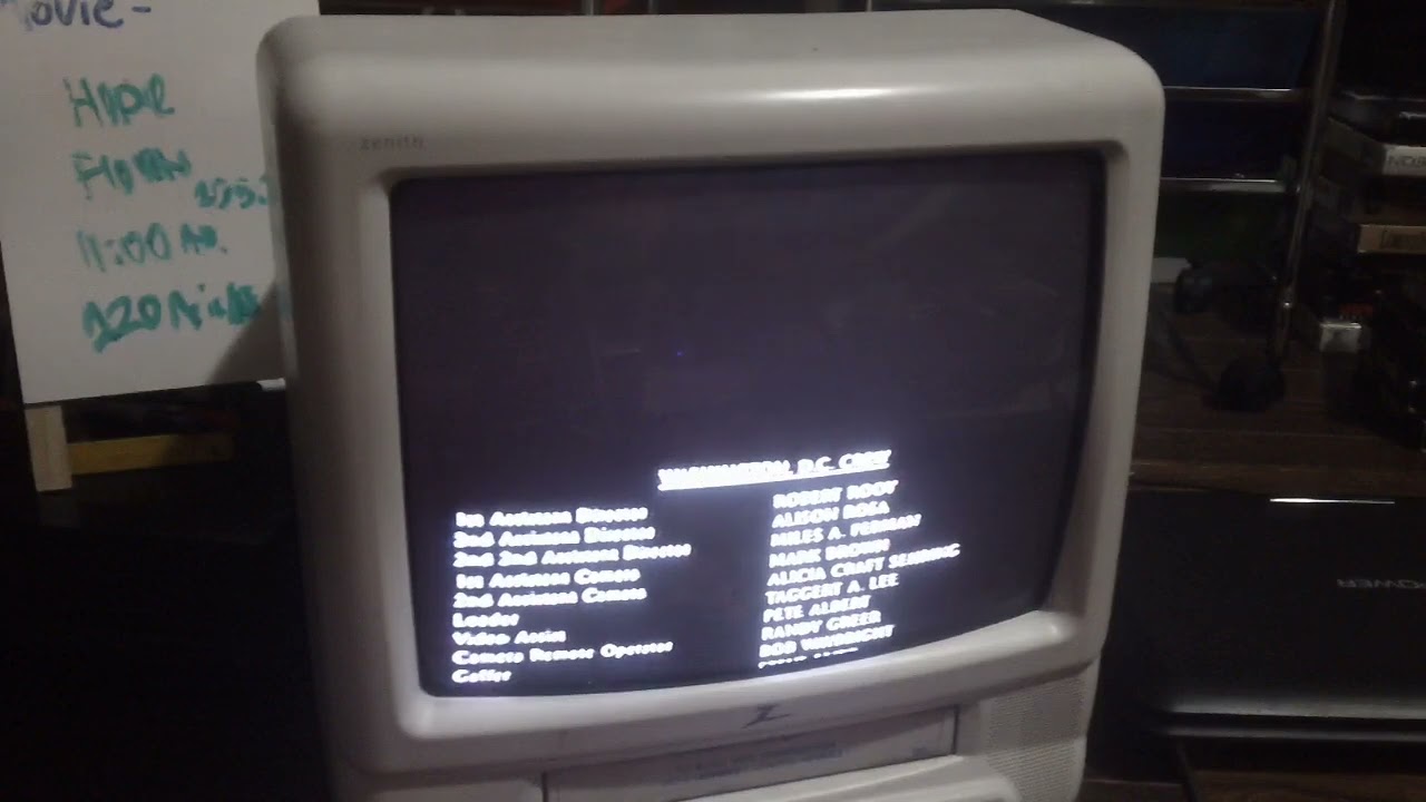 Closing Down To Thirteen Days 2001 VHS Part 1