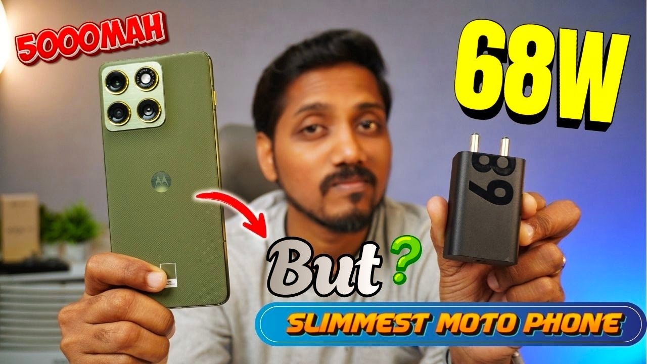 ஒல்லியா இருந்தா Weak இல்ல தம்பி! 😜🔥 Moto Edge 70 Battery is really Enough? 🧐🔥