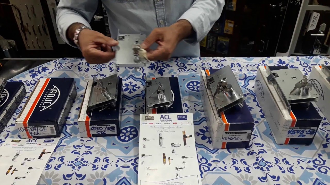 Como comprar uma fechadura? - ACL FECHADURAS AROUCA
