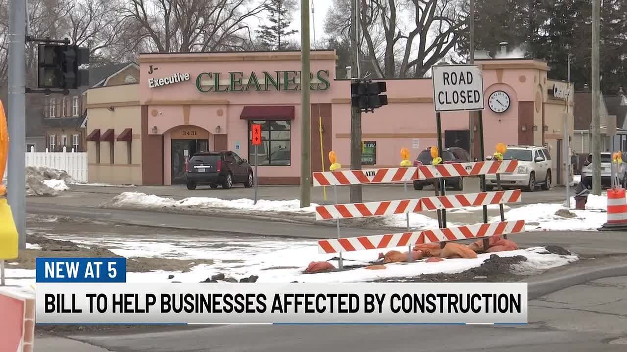 WNEM Evening Extra: Bill for businesses impacted by construction