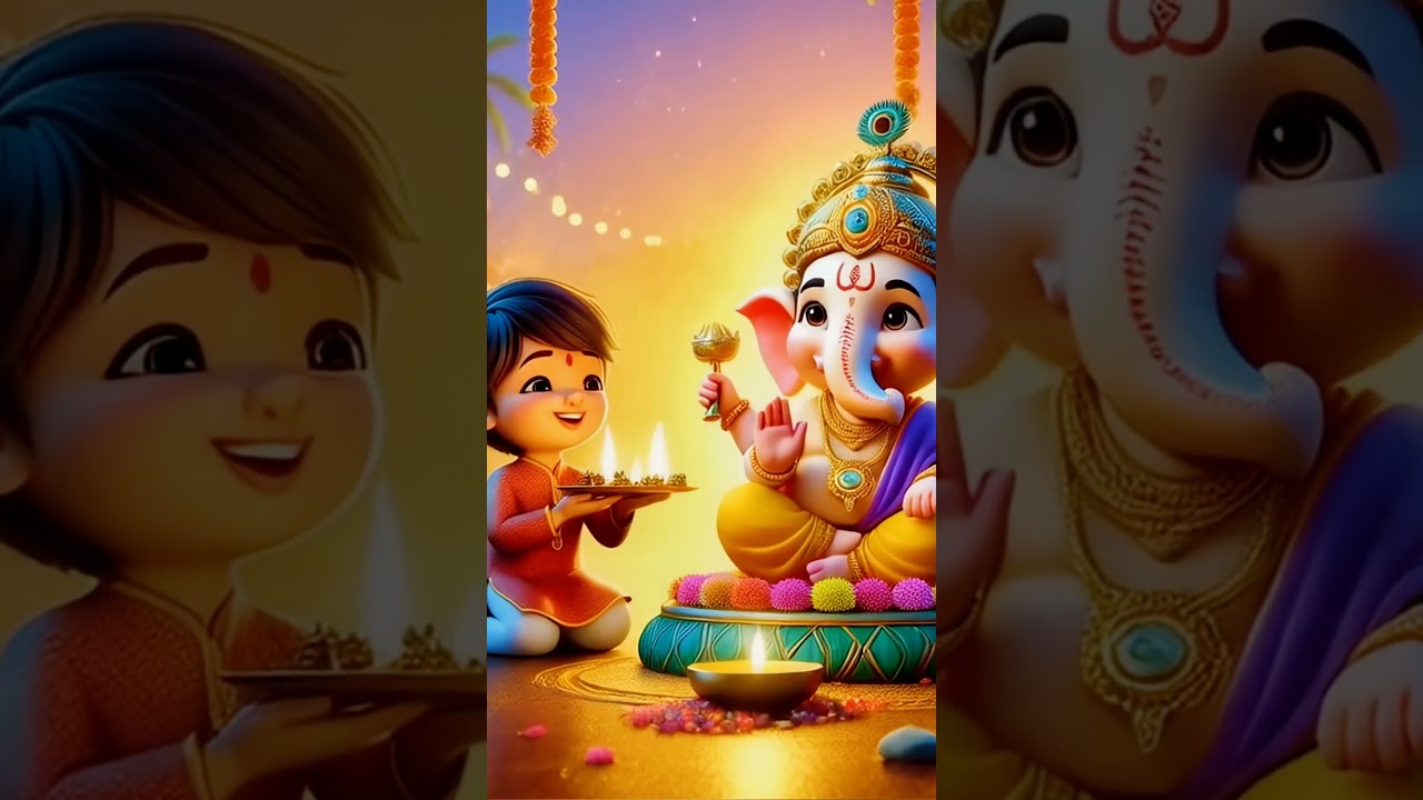 Lord Ganesha Devotional Song | जय गणेशा | Ganpati Aarti | Vighnaharta Bhajan | Spiritual Shorts