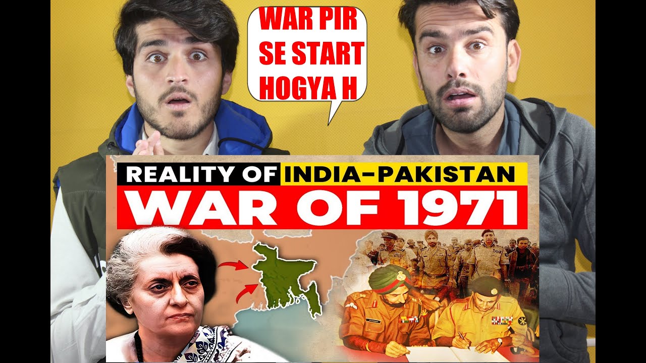 INDIA VS PAKISTAN WAR 1971 War Why it happened Bangladesh Liberation _ Dhruv Rathee AFGHAN REACTION