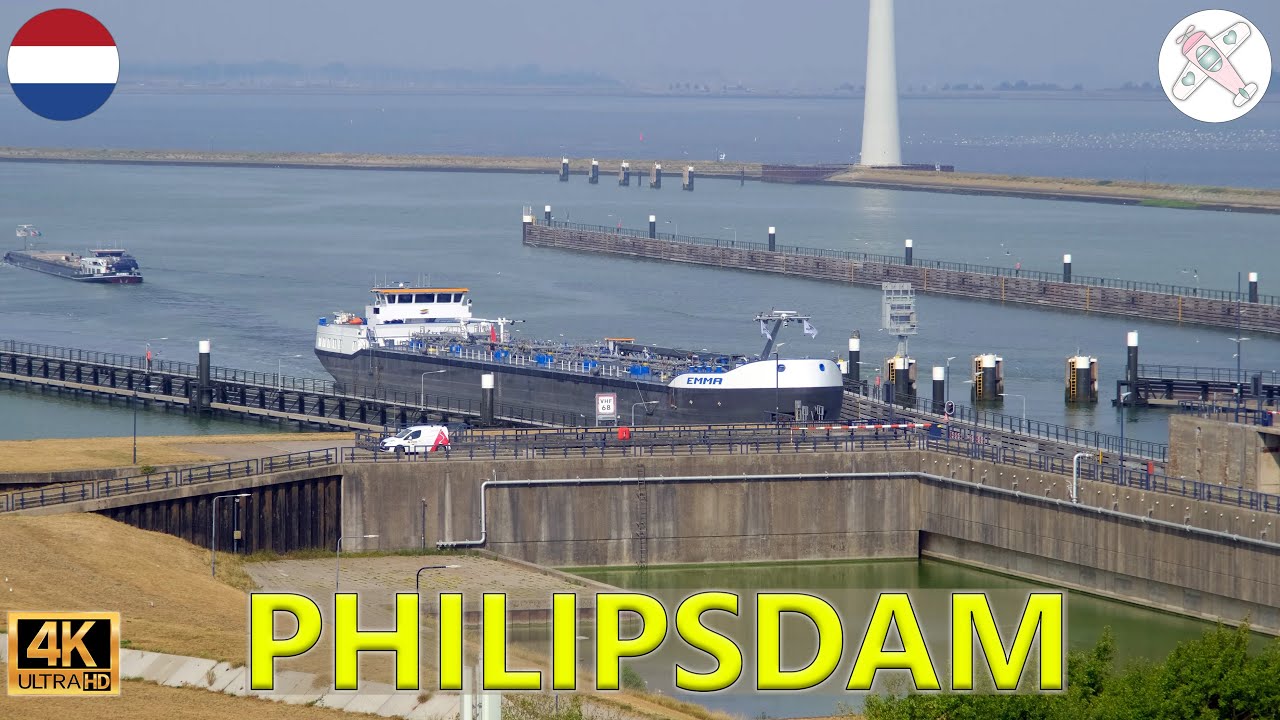 PHILIPSDAM │NETHERLANDS.  Impressive 4K views of the Philipsdam.