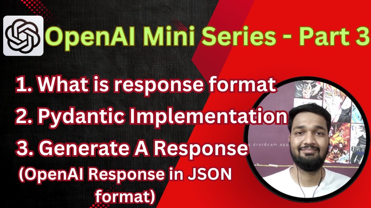 #3 How to Get Clean JSON Response from OpenAI | OpenAI Mini Series Part 3 