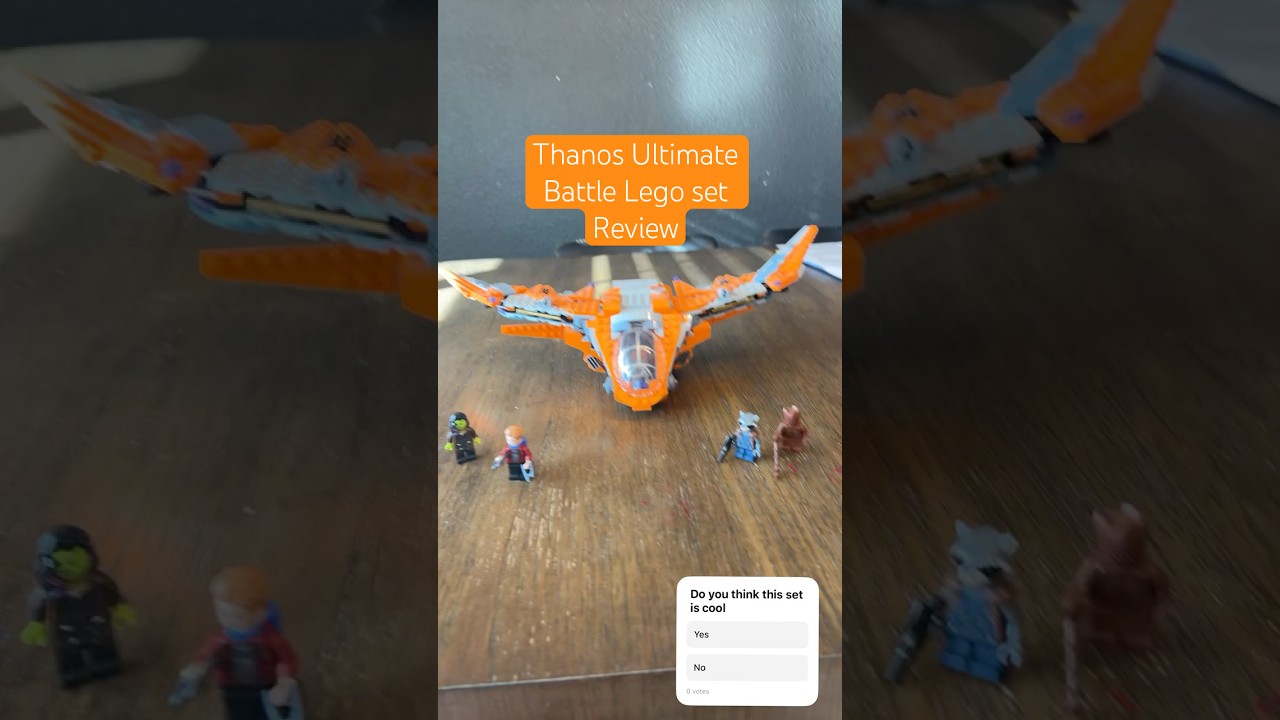 Thanos Ultimate Battle Lego Set