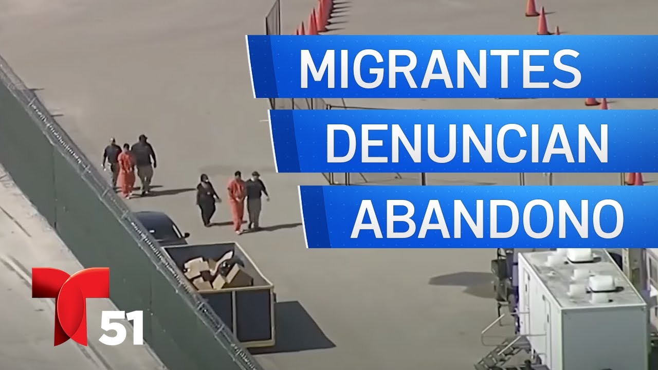 “Que nos deporten o que nos suelten”: migrantes en “Alligator Alcatraz” denuncian abandono