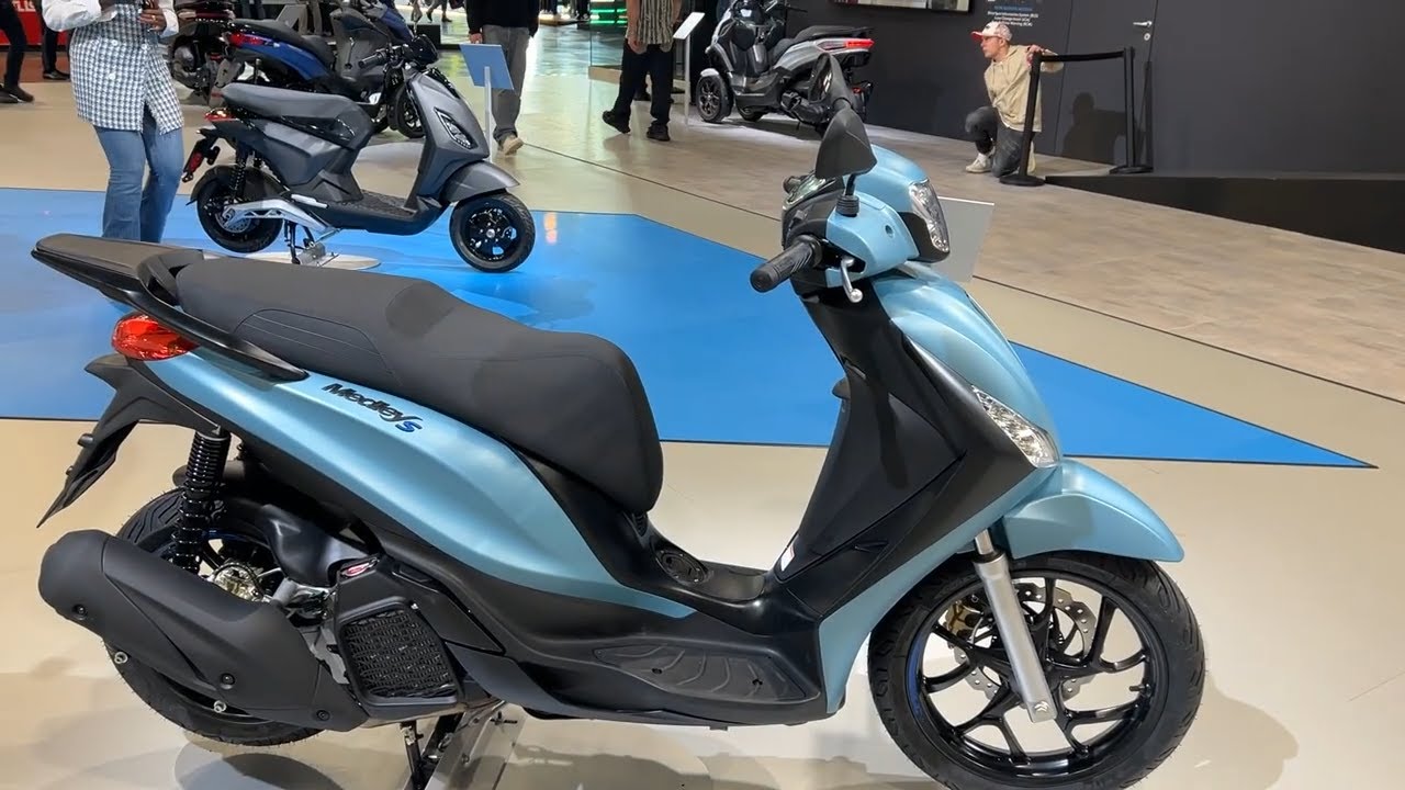 Piaggio Medley 200 S 2026 года – Наконец-то та мощность, которая нам была нужна! | Обзор с выстав...