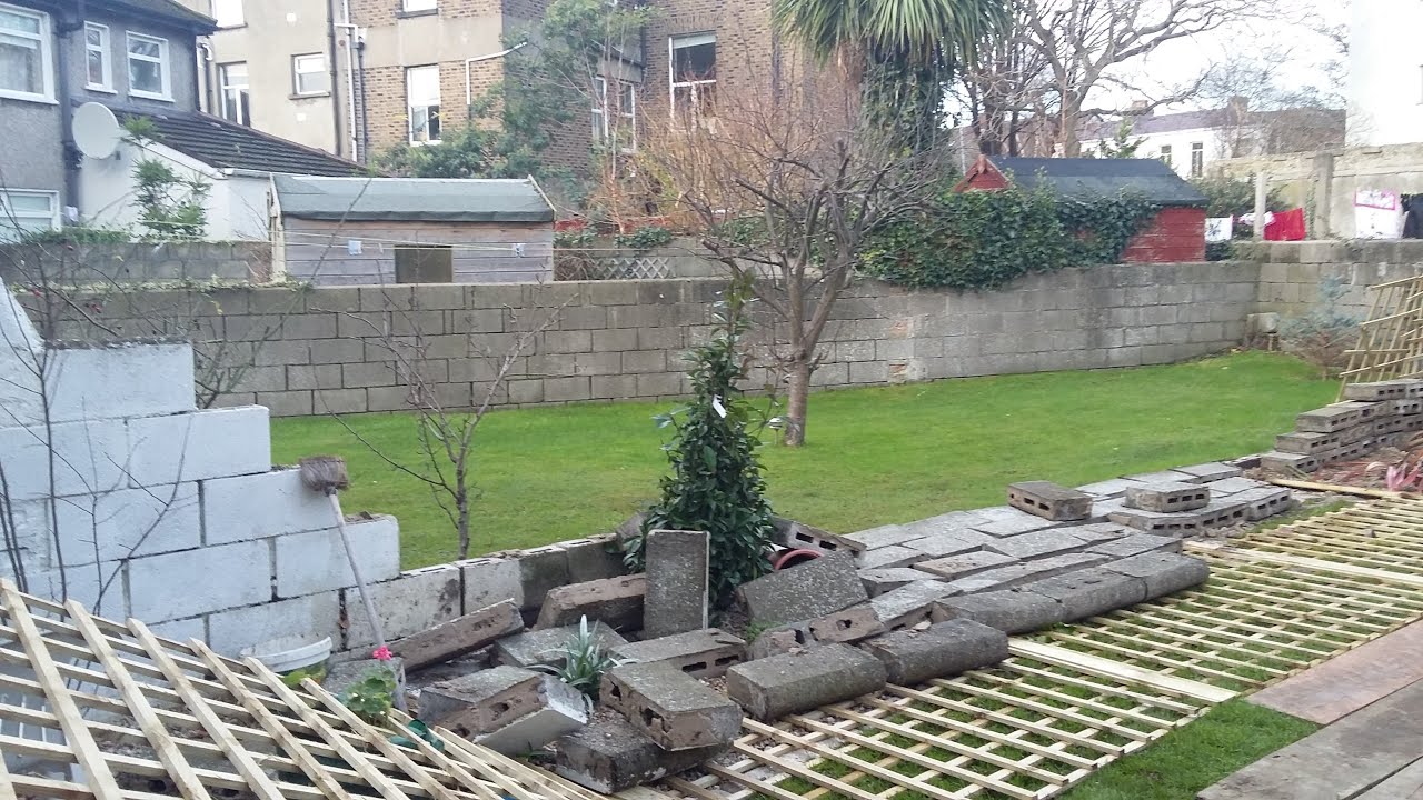 Video 36, Hard Landscape Construction, Walls and foundation detail