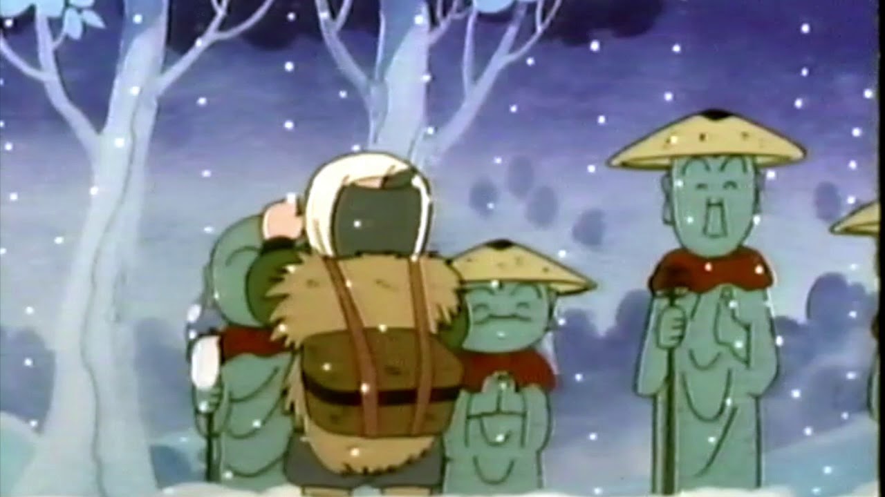 アニメ昔話　笠地蔵