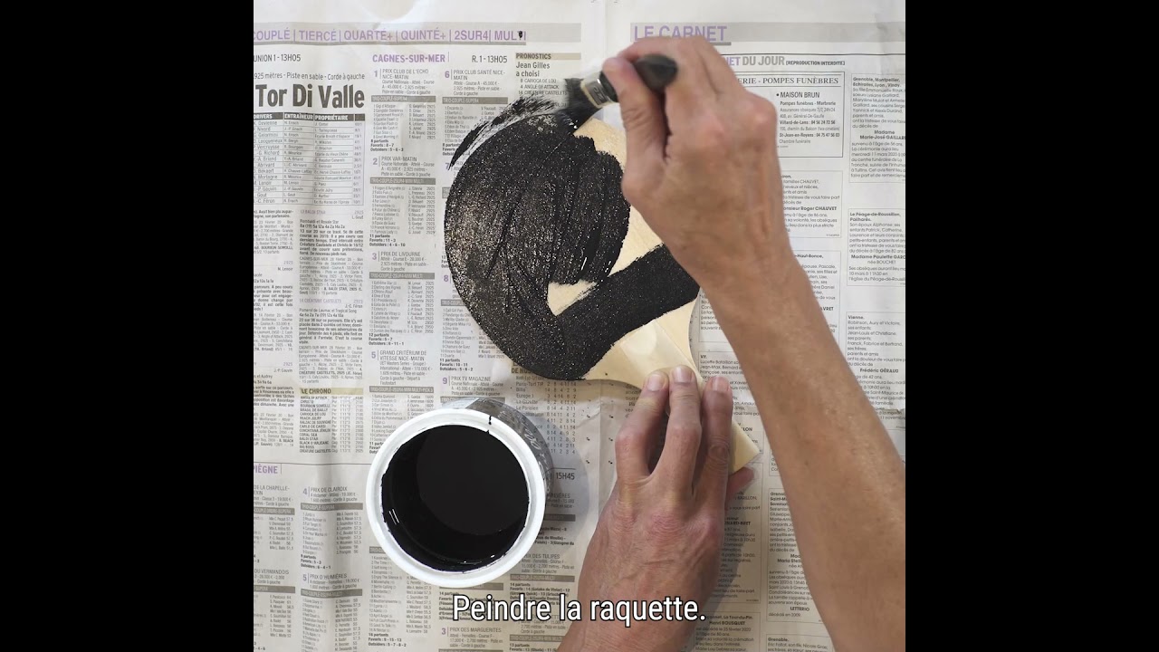 Tutoriel - Transformer de vieilles raquettes de pingpong - Maif Sport Planète