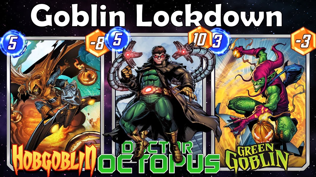 Overload Lanes with Goblins! Total Lockdown! | Doctor Octopus Goblin Deck