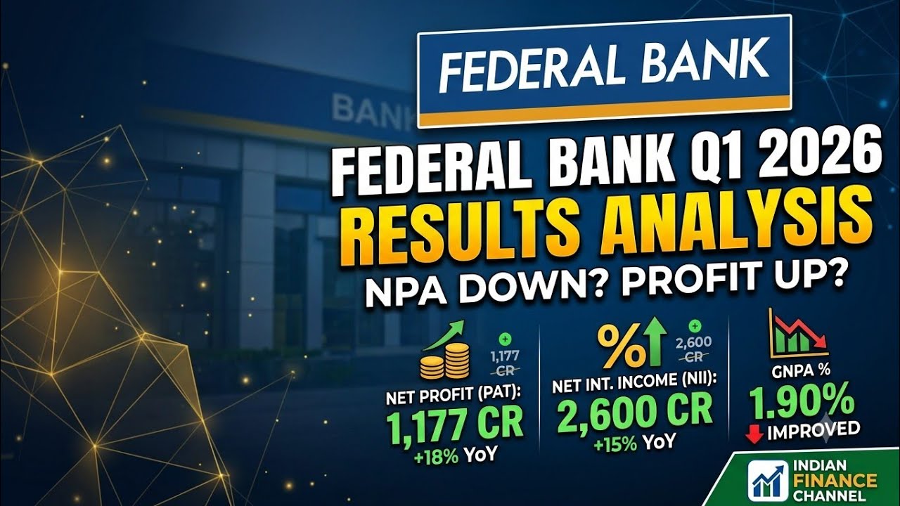 Отчет о результатах Federal Bank за 1 квартал 2027 финансового года уже вышел! 📊 #Банки #Финансы