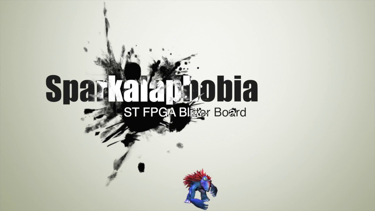 Sparkalaphobia - ST FPGA Blitter Board