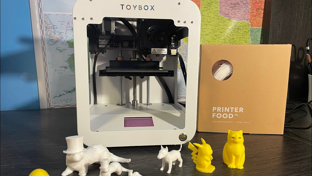 Unboxing & Setup of TOYBOX 3D Printer (How to print, Review & Troubleshooting tips; WiFi etc..)