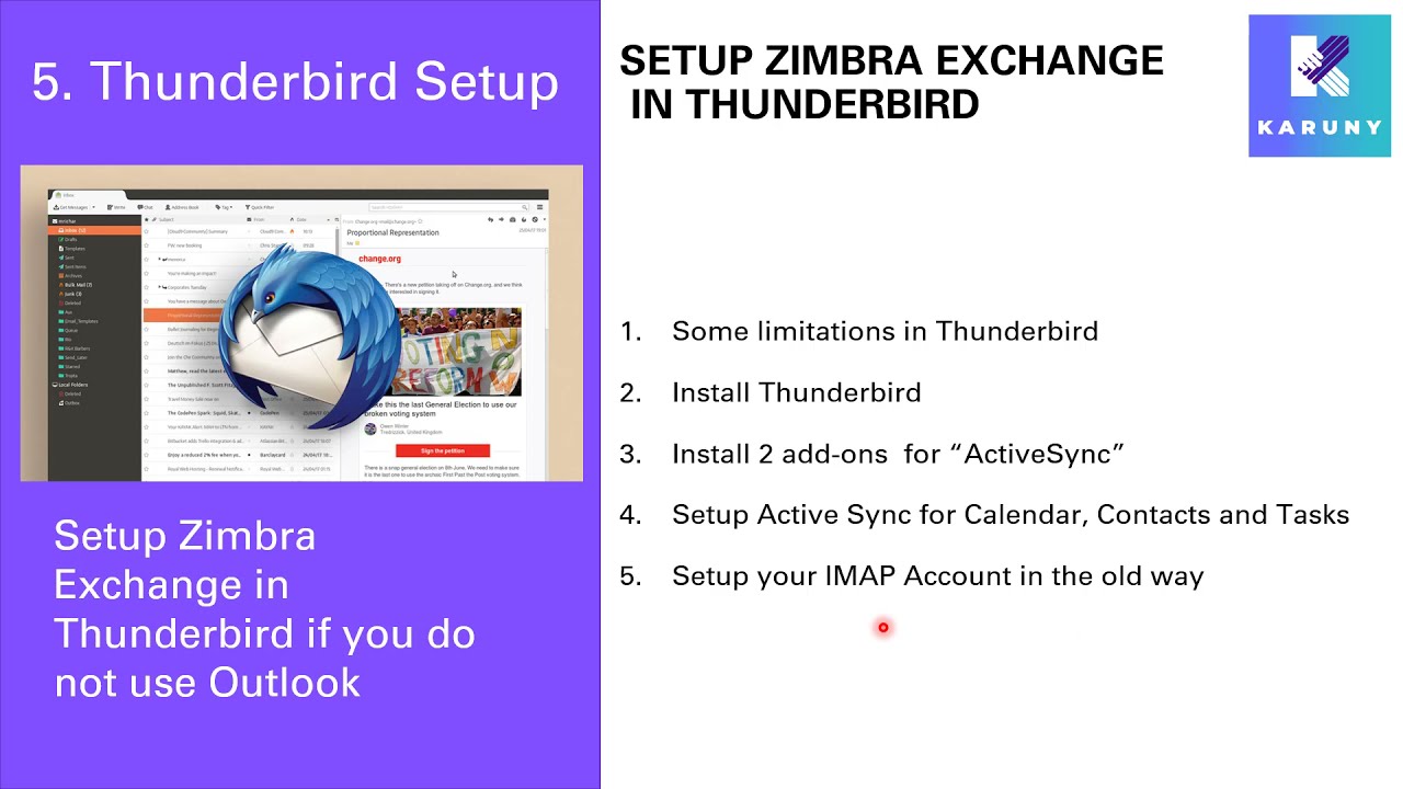 Zimbra Mail Setup - Thunderbird Setup on Windows | Alternative to Outlook