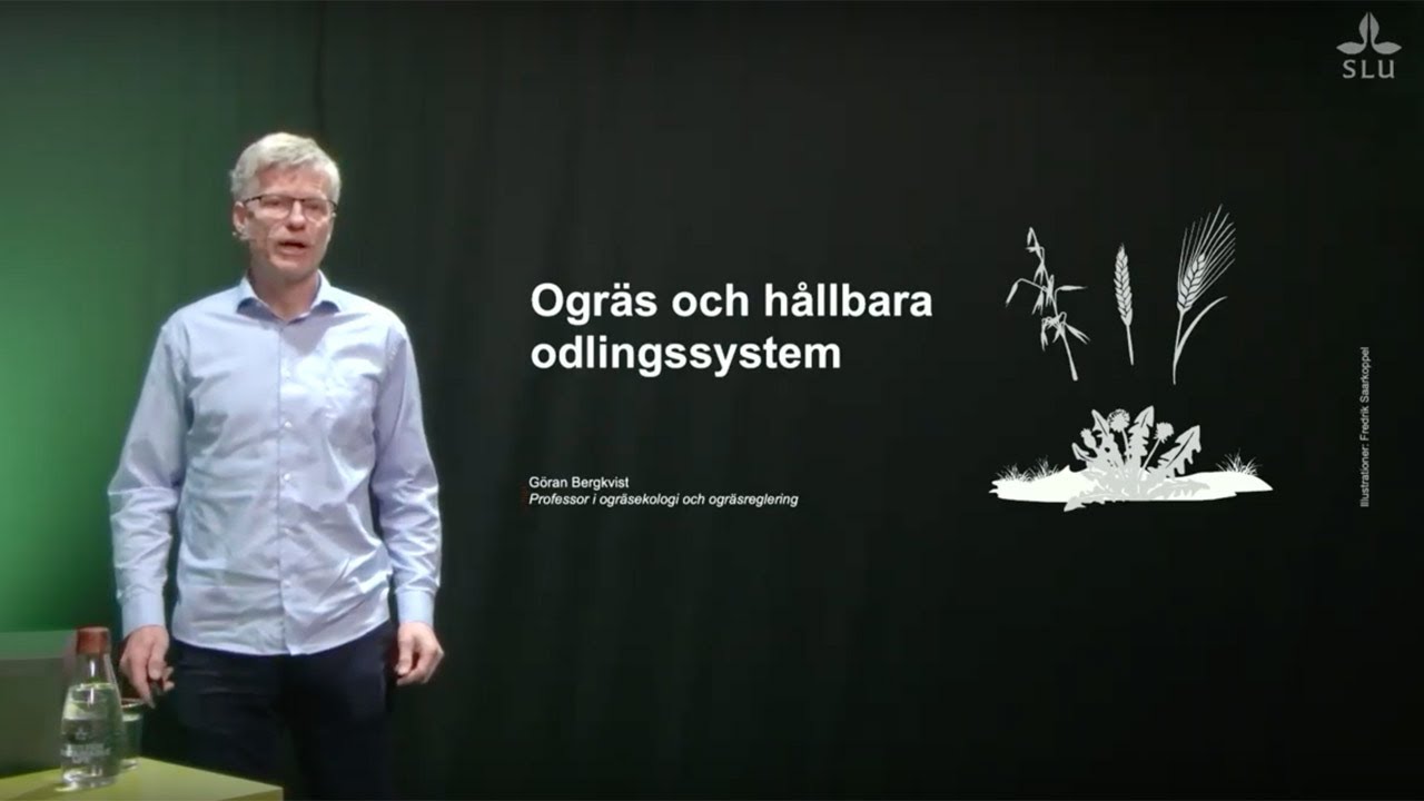 Göran Bergkvist – Ogräs och hållbara odlingssystem