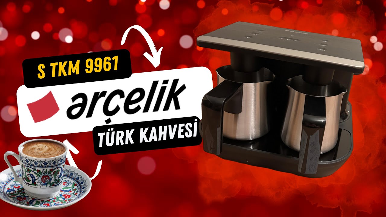 Arçelik TKM 9961 Türk Kahvesi Makinesi | Kutu Açılımı ve İnceleme | Lezzetin Sırları 10/10 Bol Köpük