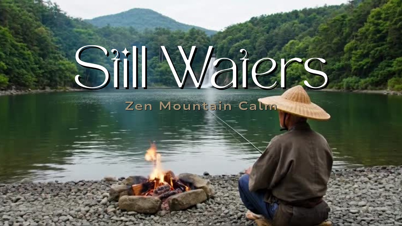 Still Waters — Zen Mountain Calm | Enjoy a Day Fishing by the Lake, Perfection 🪷 Relaxing Zen Studio