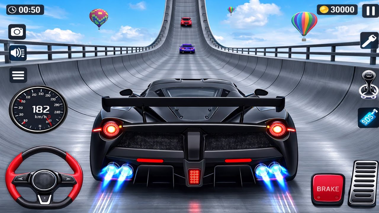 Impossible GT Car Stunt Racing - GT Car Stunt Master 3D - Android Gameplay 