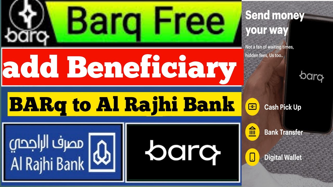 how to add local beneficiary in BARq account/add Al Rajhi Bank account in BARq account
