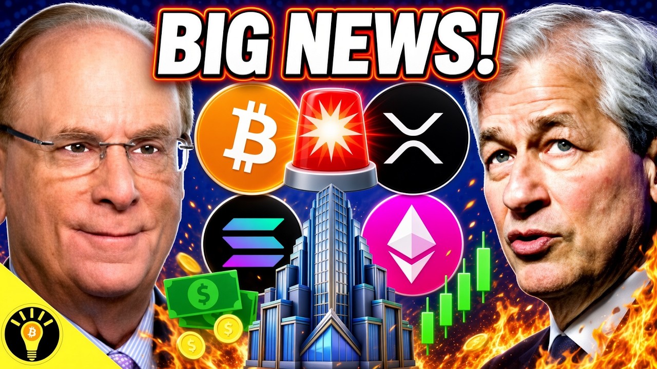 SHOCKING! US BANKS TO LAUNCH THEIR OWN BLOCKCHAIN & STABLECOINS! BLACKROCK'S BIG BITCOIN ETF CHANGE!