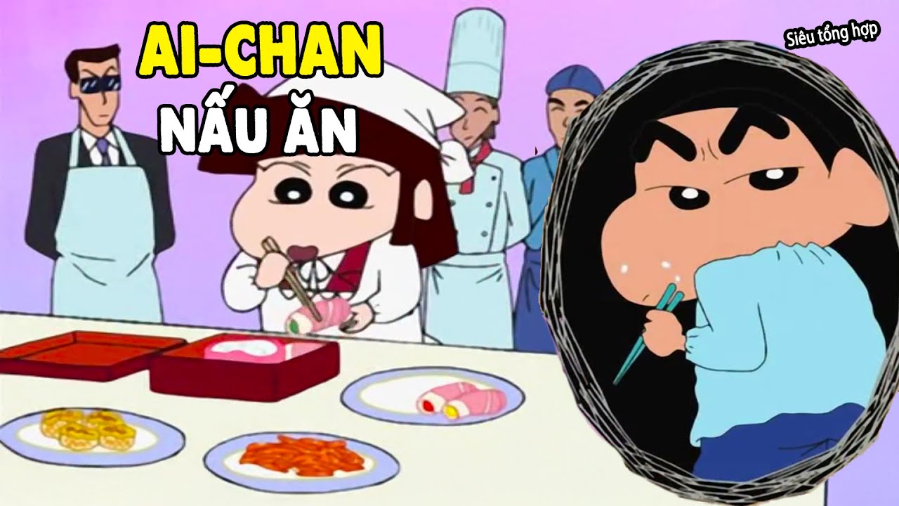 Siêu Tổng Hợp Shin #152- Thử Thách Cấm Cười Khi Ăn | Shin Tập Mới Để Ăn Cơm | Shin Cậu Bé Bút Chì