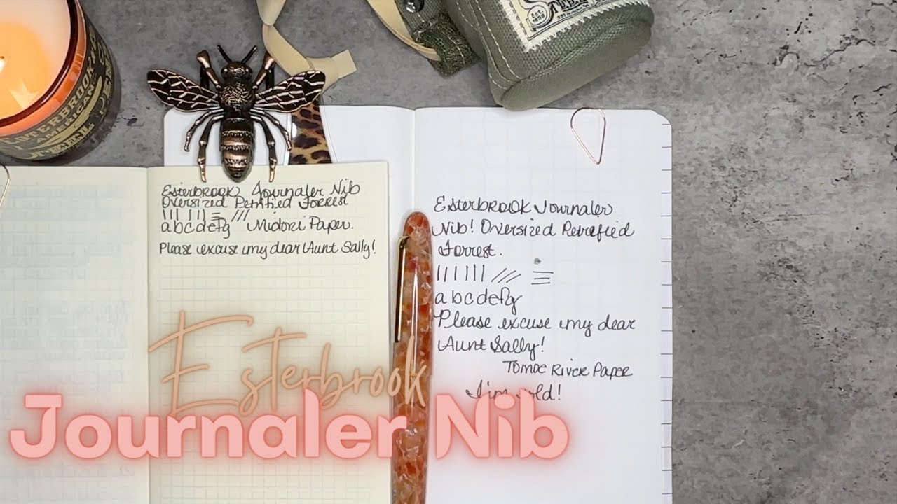 Esterbrook Journaler Nib....My First Impressions  