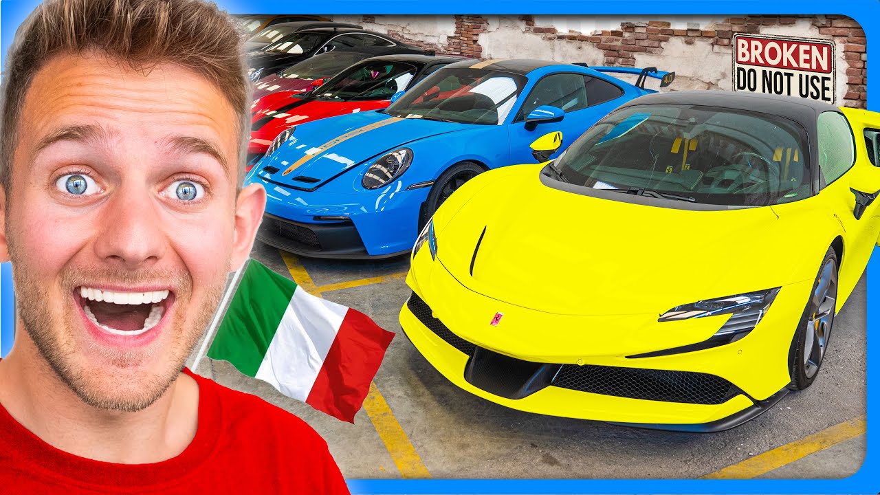 SCHADE AUTO SHOPPEN IN ITALIE