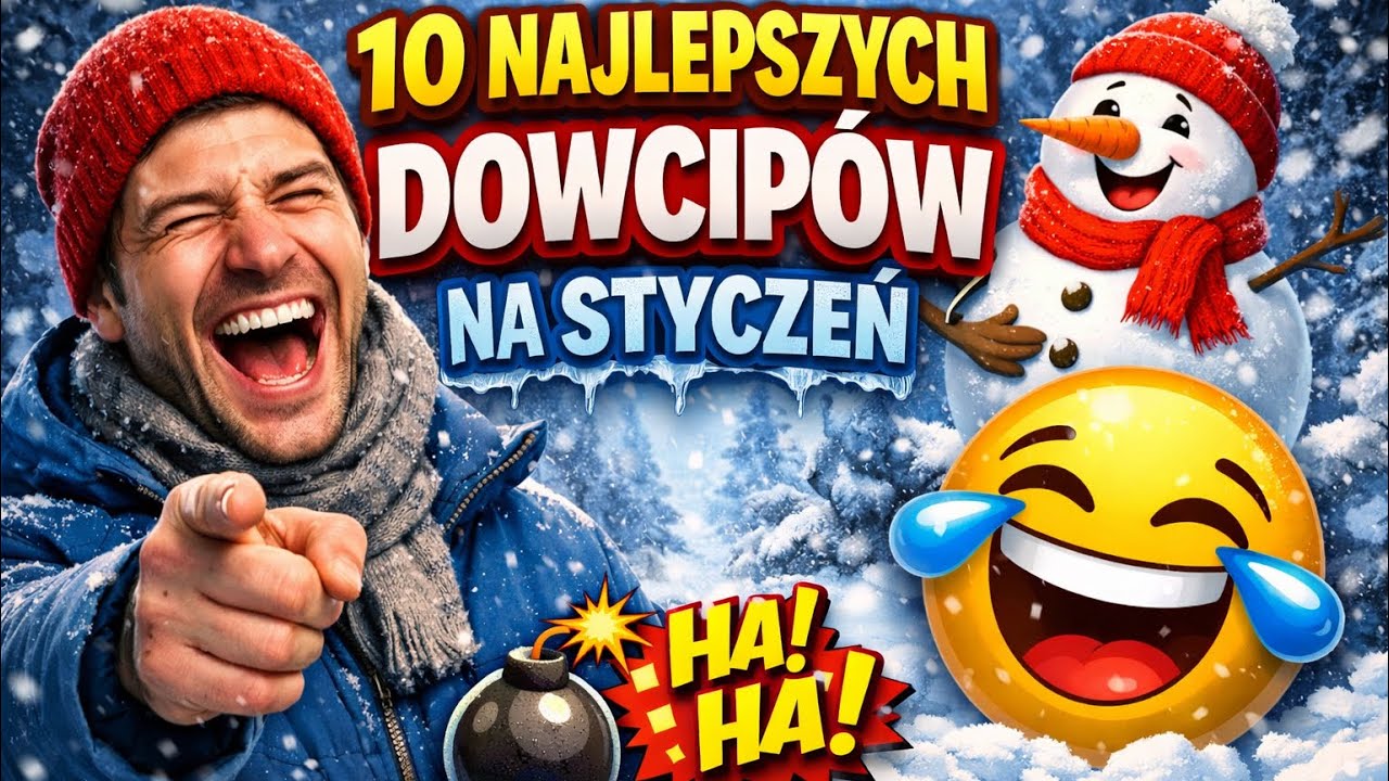 10 najlepszych dowcipów na styczeń 