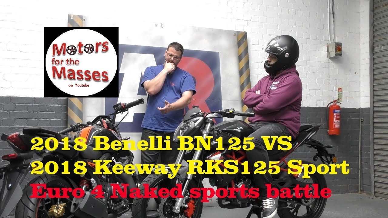 Benelli BN125 2018 против Keeway RKS 125 Sport