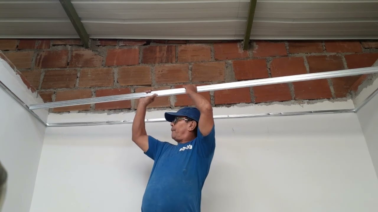 Como hacer cielo raso en Pvc facil y rapido hagalo usted mismo