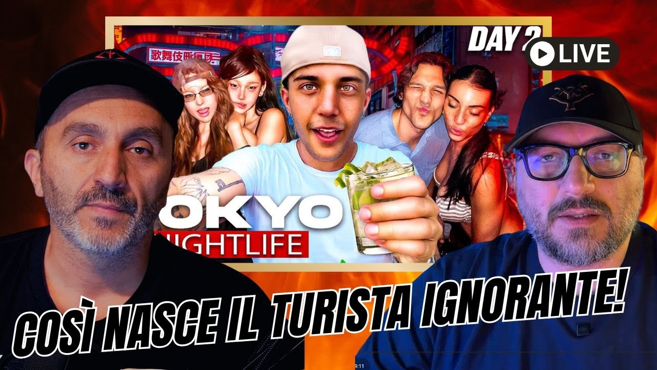 REACTION a Valerio Mazzei in Giappone: così nasce il turista ignorante!