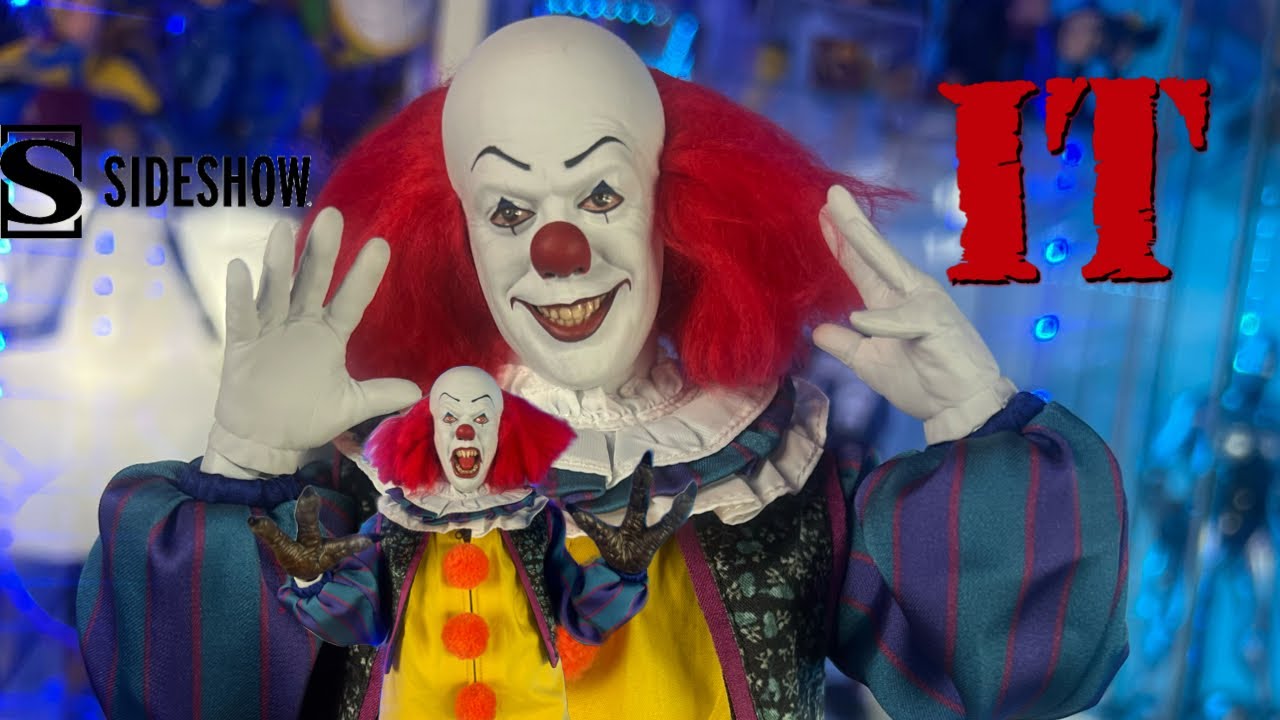 Sideshow Collectibles: IT( 1990) 1/6 scale Pennywise the clown figure review
