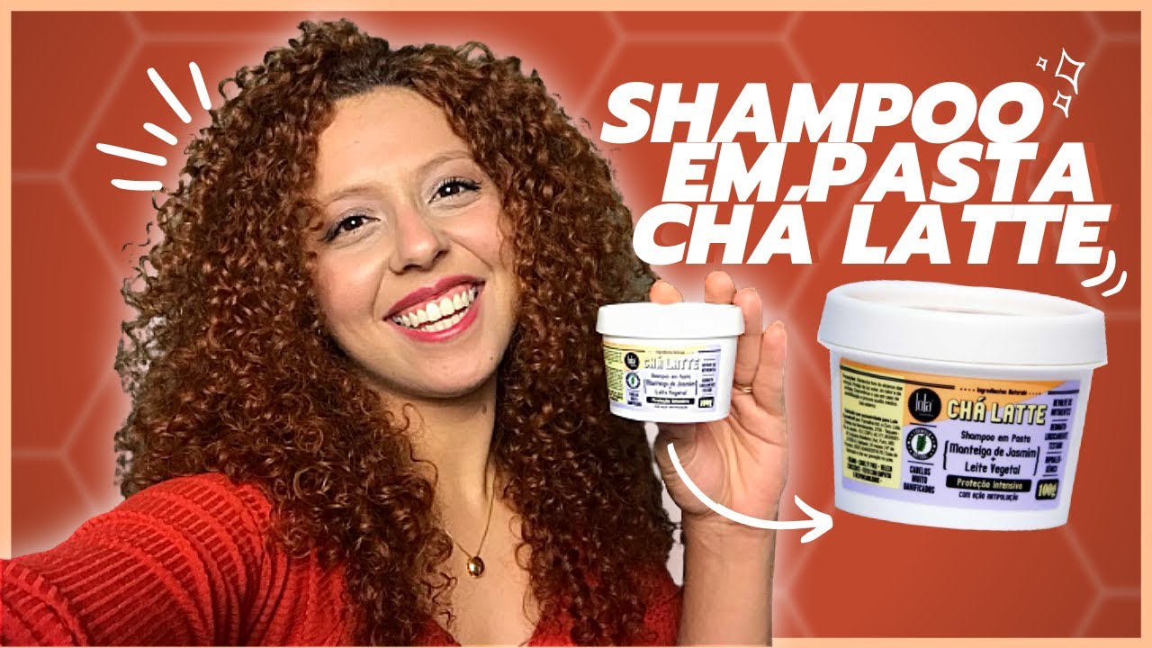 RESENHA SHAMPOO EM PASTA CHÁ LATTE: JASMIM E LEITE DE COCO LOLA COSMETICS [LOW POO]