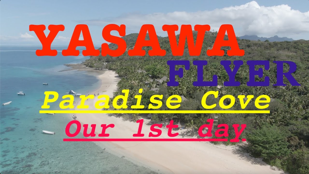 The Yasawa Flyer, Our First Day at Paradise Cove Resort Fiji 4K