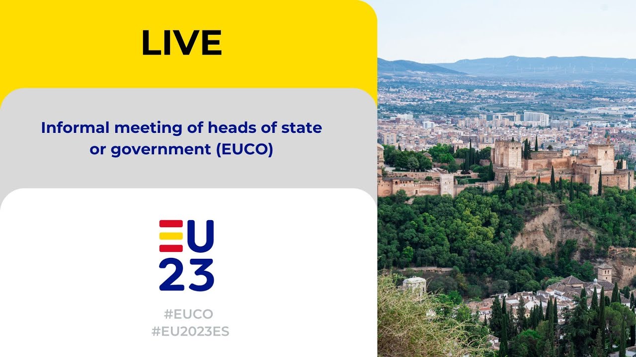 🔴 #LIVE | EUCO - Informal meeting of heads of state or government of the EU