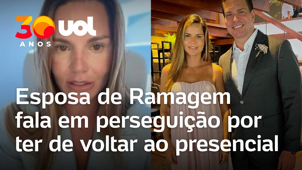 Esposa de Ramagem, que mora nos EUA, faz video contra volta do trabalho presencial
